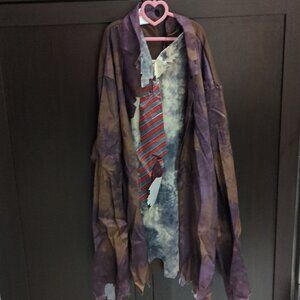 Adult Zombie Costume With Mask - One Size